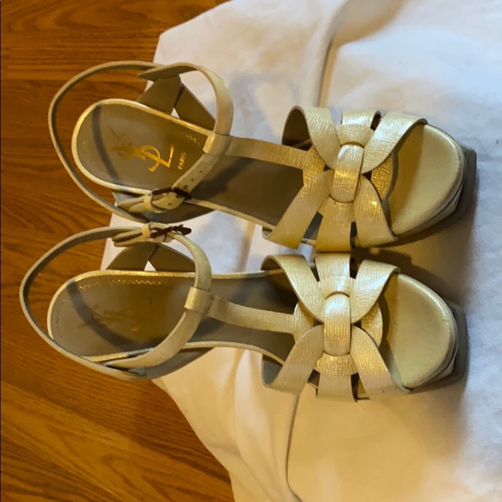 YSL tribute sandal 105mm